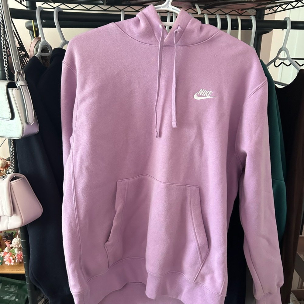 Nike Women's Purple Hoodie Sweater